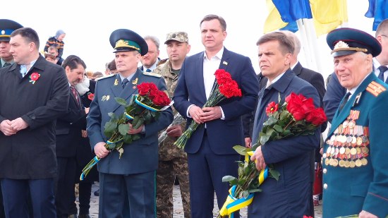 Юрій Павленко разом з ветеранами очолив Марш Перемоги у Житомирі